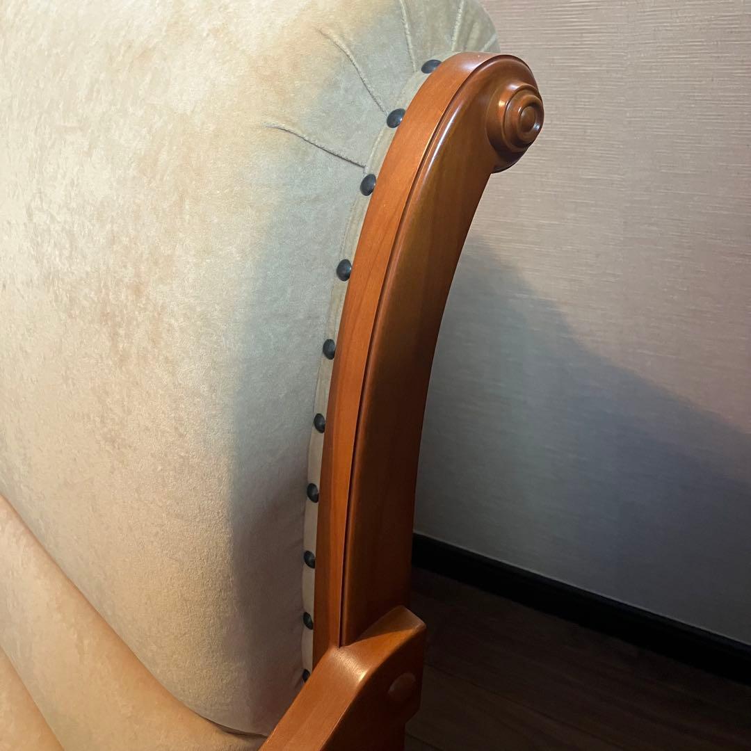 【美品】ダニエル家具　横浜クラシック家具　ブーツ　２人掛け　ソファ　横浜家具