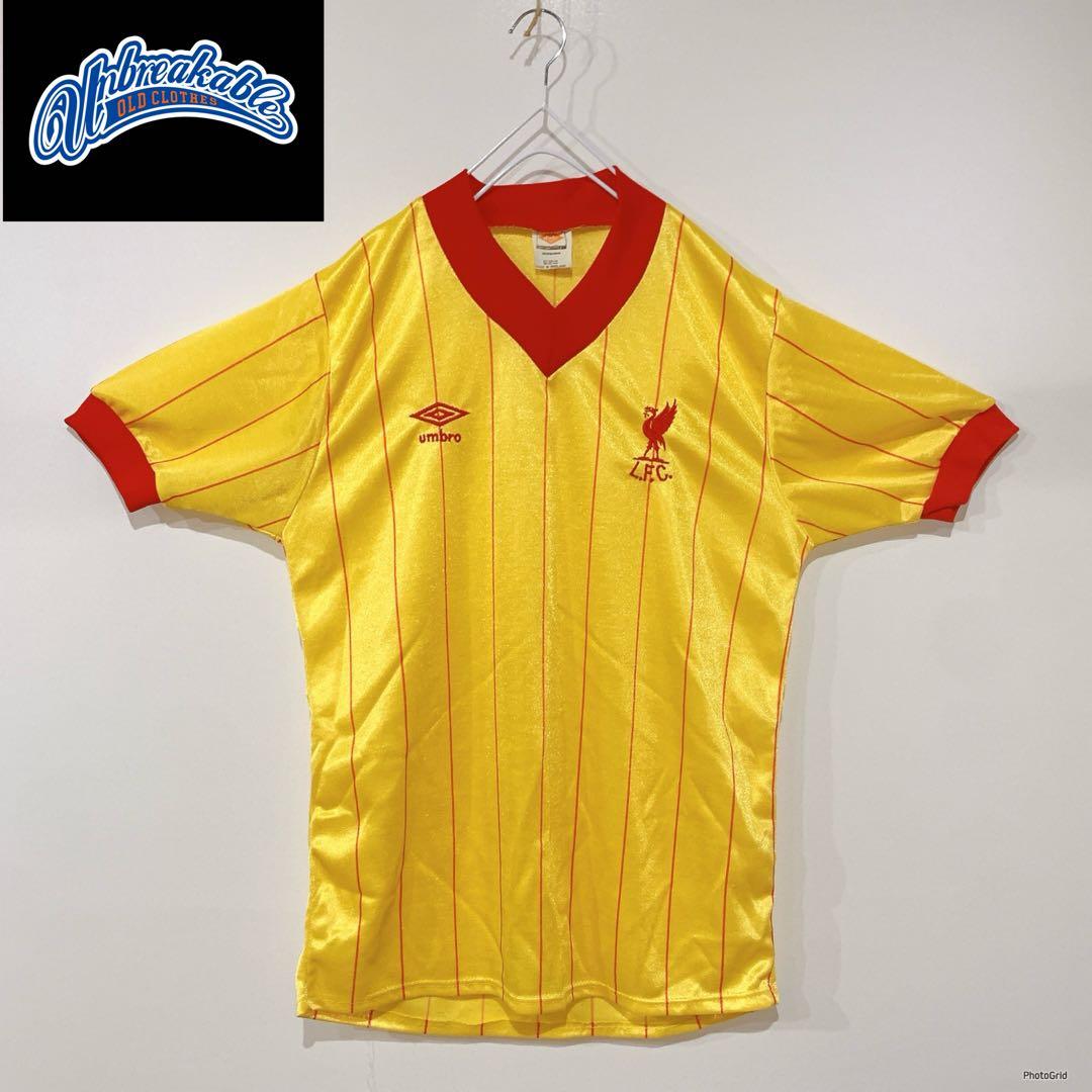 ウェア 80s Liverpool Away Football Shirt UMBRO