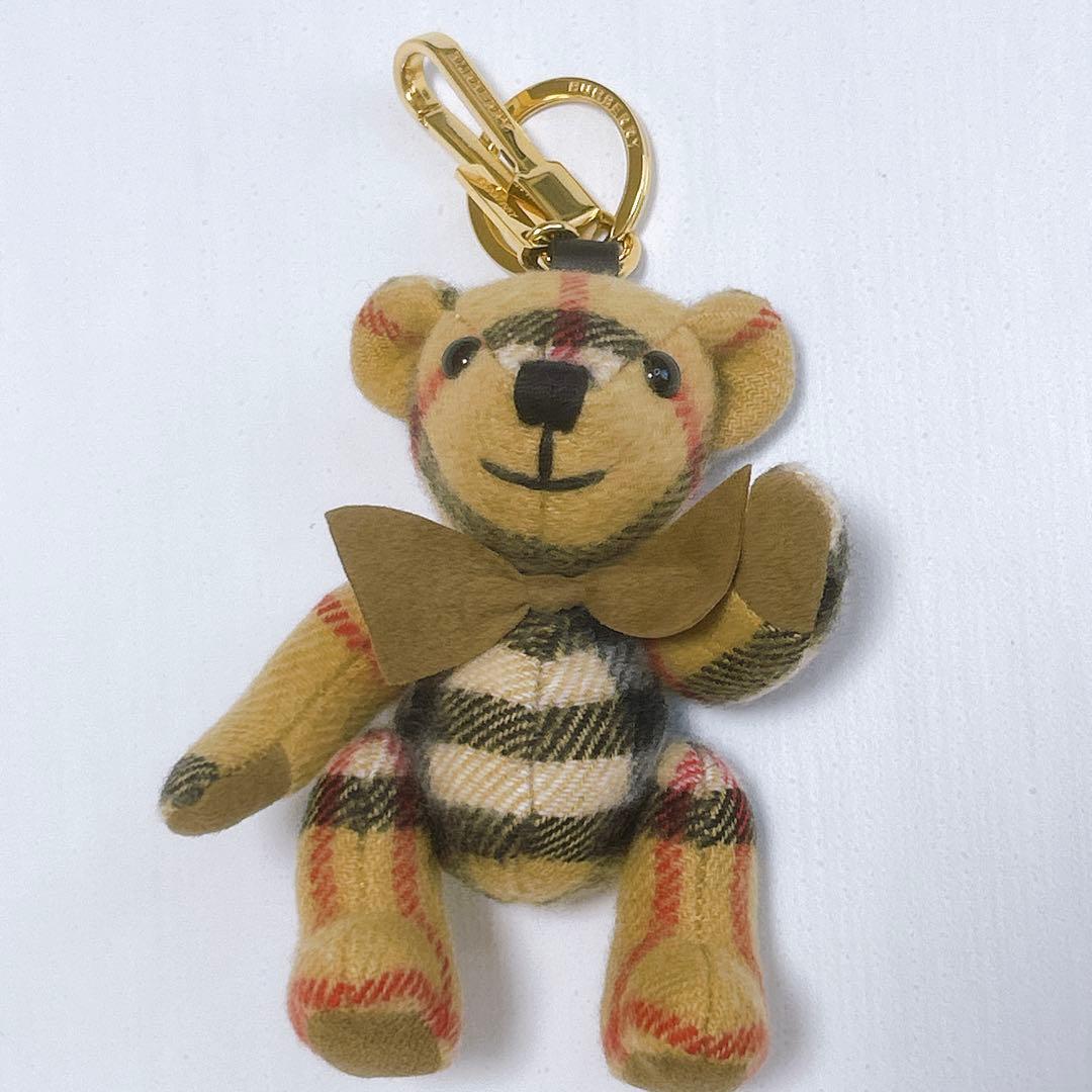 新品同様✨バーバリー トーマスベア チャーム ノバチェック BURBERRY
