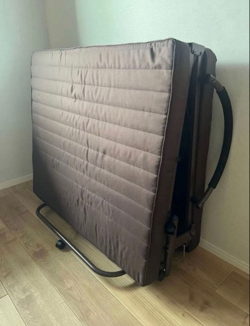 く*ん様 【美品】電動 折りたたみ リクライニング セミダブルベッド 介護 ブラ