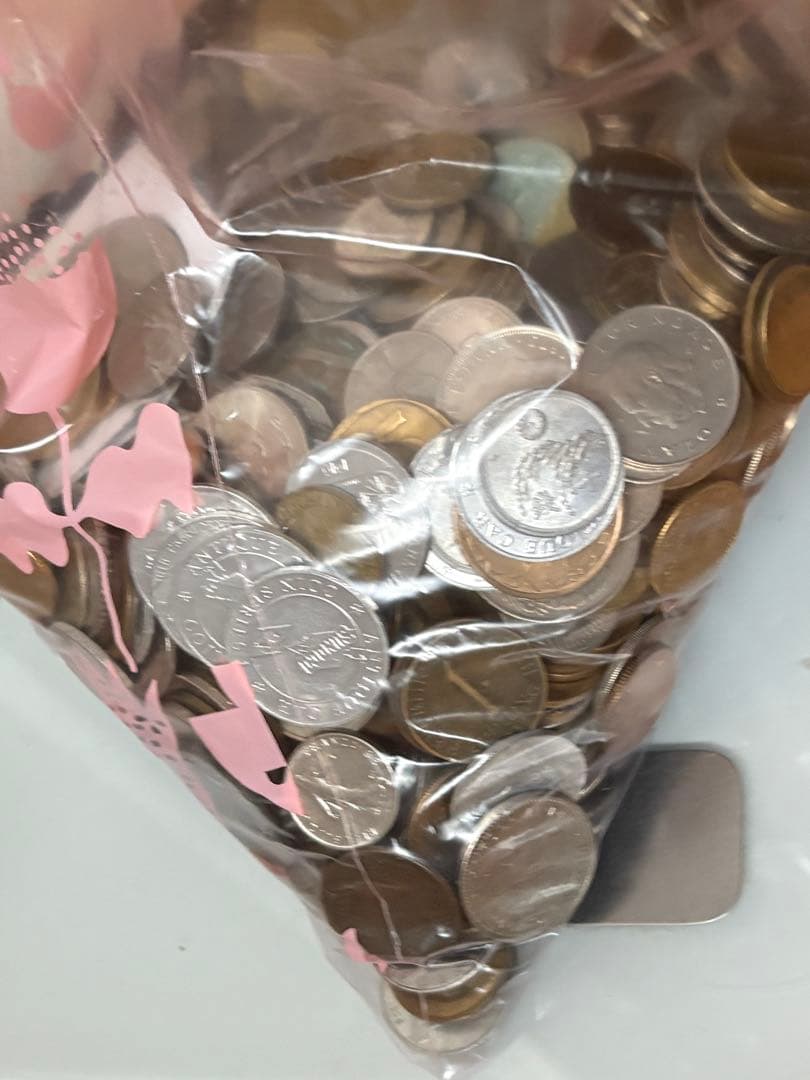 大量の旧貨幣 セット　外国銭　8キロ