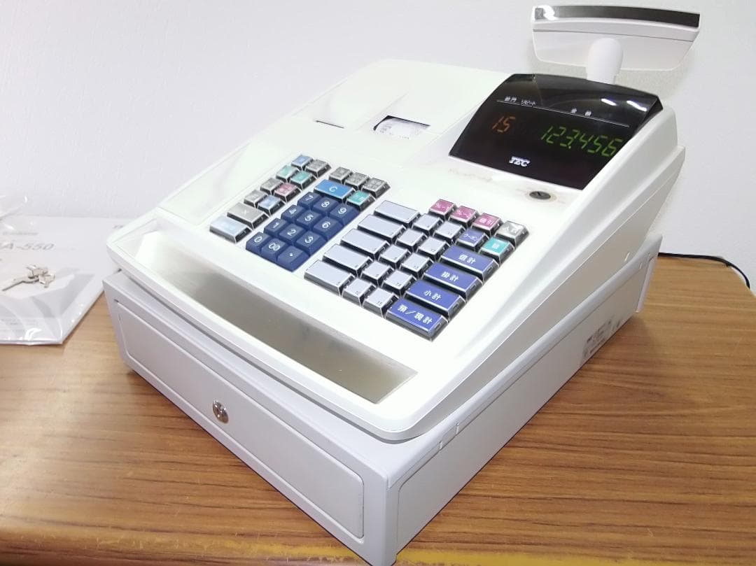 15部門MA-550 設定無料東芝テックインボイスレジスター25041101