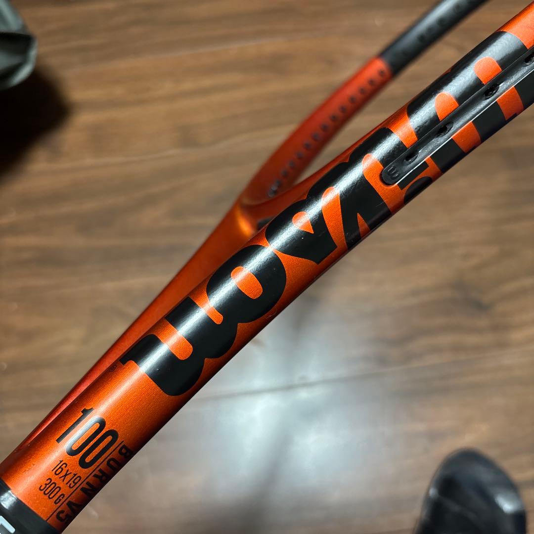 ウィルソン　Wilson バーン100 BURN100 V5.0 美品　2023
