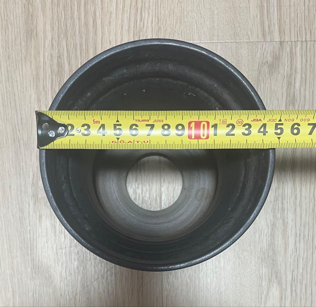 カタチ製作所　バレル　クレーター　L 鉢