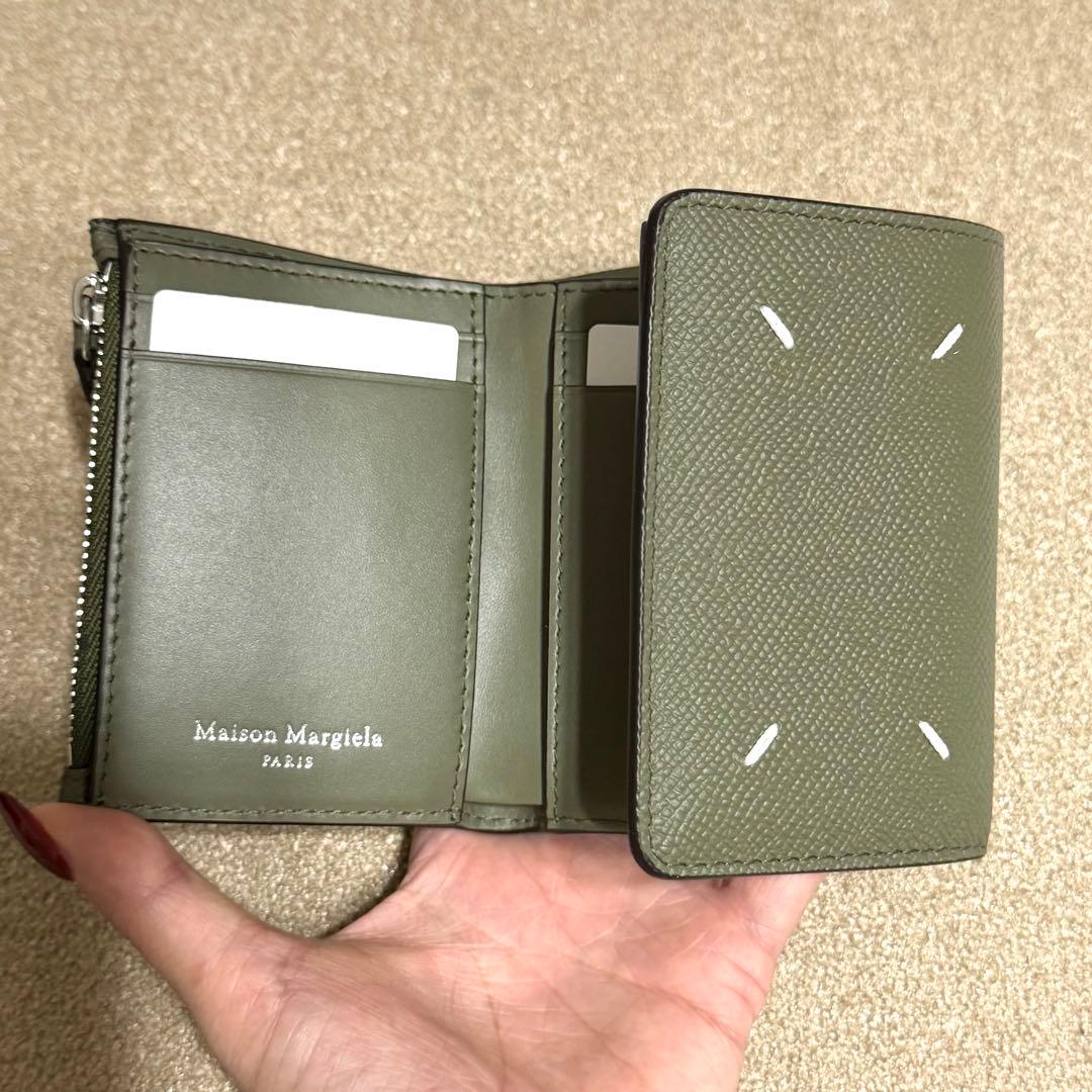 【新品未使用】Maison Margiela 三つ折財布　メゾンマルジェラ