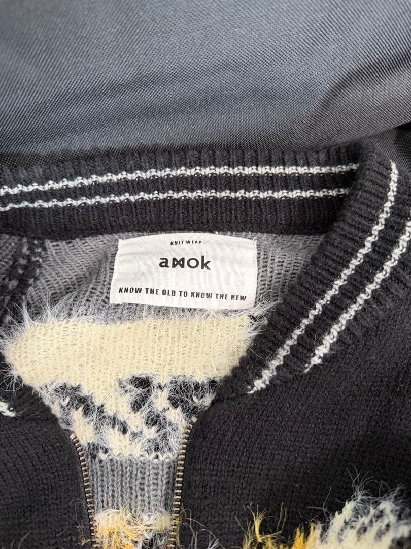 amok アモク 別注 Souvenir KNIT ニット