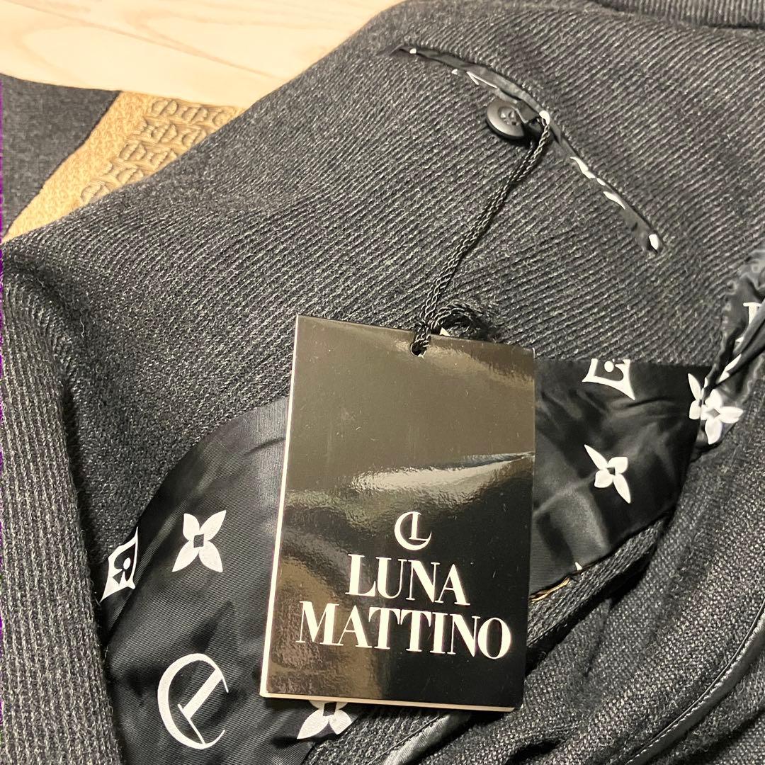 定価250,000円　ルナマティーノ　ロングコート　ガウン　チェスター　ウール