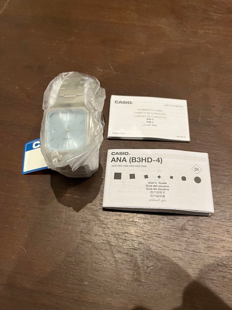 ジ*ト様 CASIO MTP-B185D 2A2Vアイスブルー【新品・未使用】海