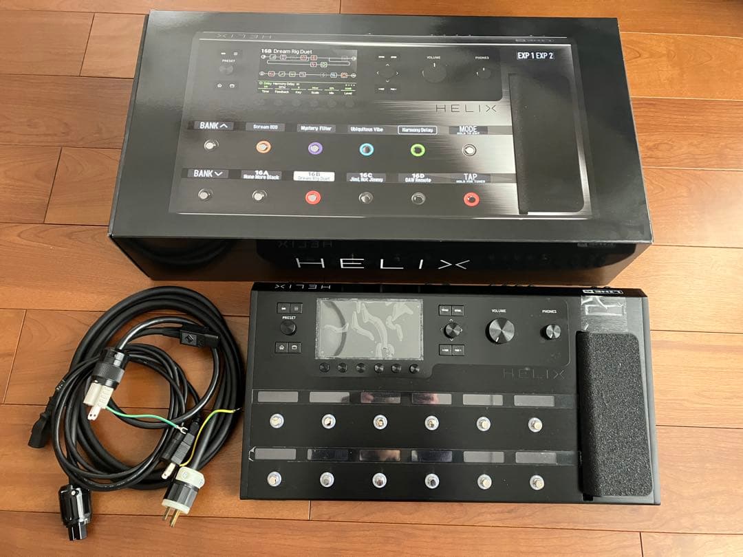 LINE6 Helix Floor + EVHプリセット + 電源シールド付属
