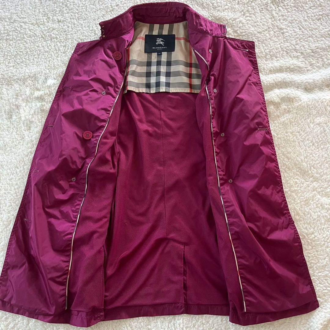 極美品✨バーバリーロンドン トレンチコート ノバチェック ナイロン 撥水