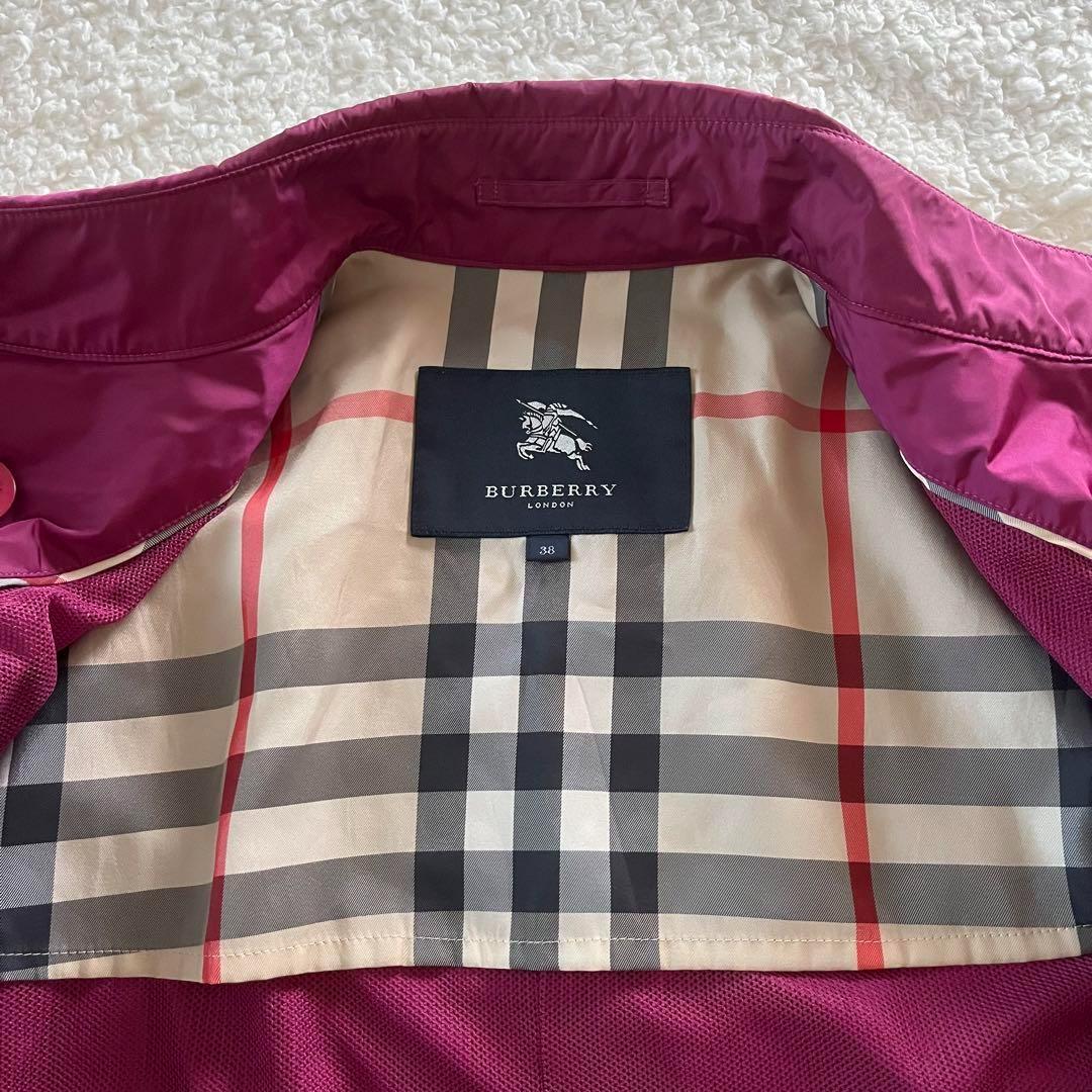 極美品✨バーバリーロンドン トレンチコート ノバチェック ナイロン 撥水