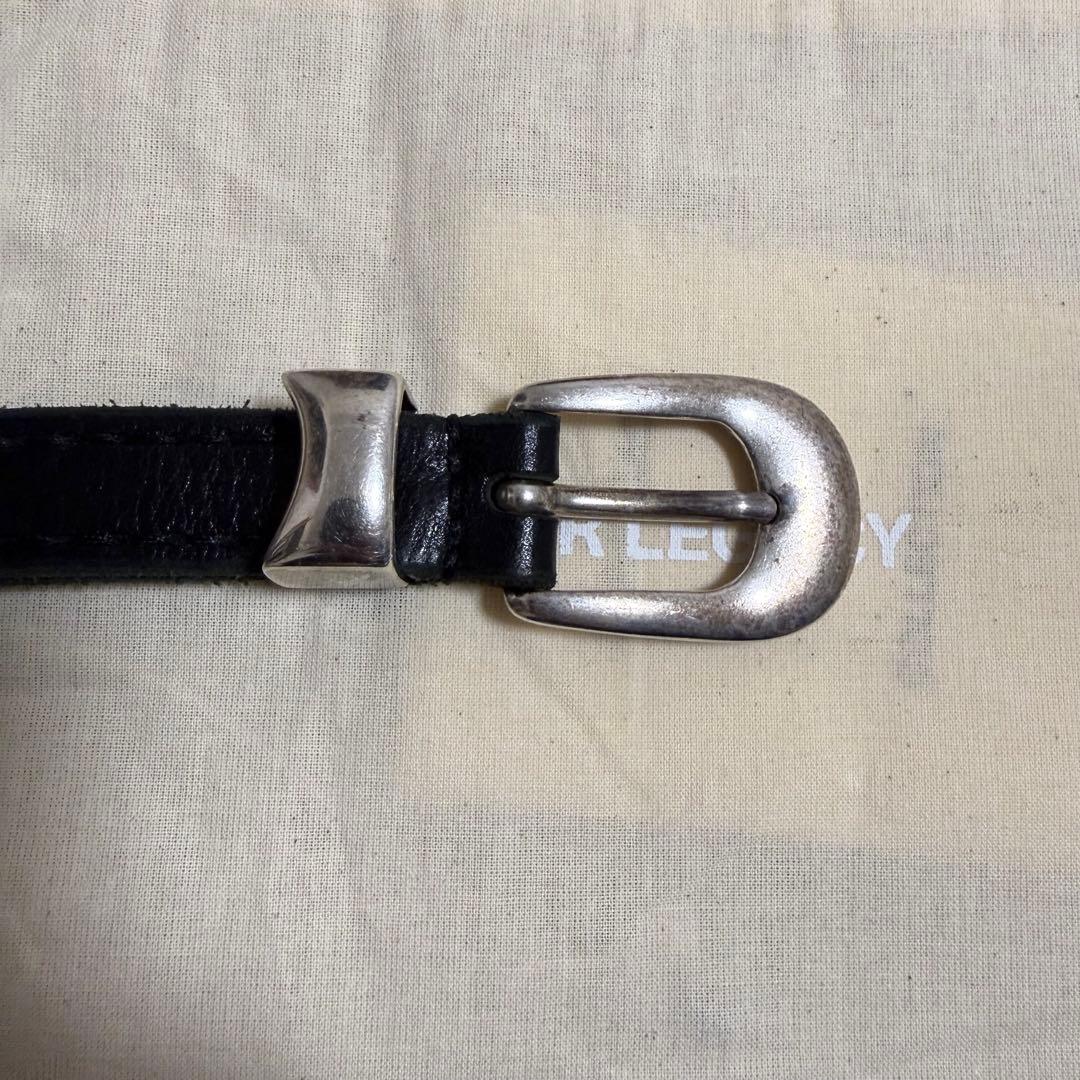 美品 OUR LEGACY 2cmベルト サイズ90 BLACK