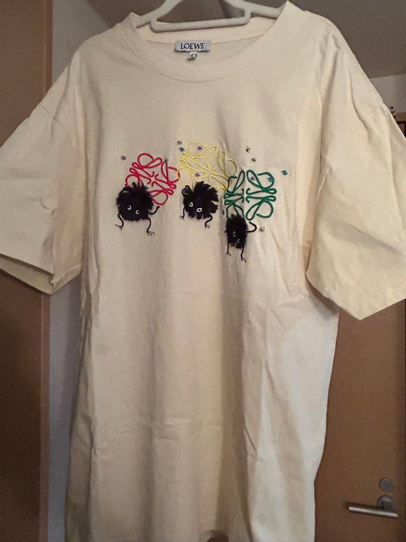 loewe ロエベ　ジブリ　tシャツ　まっくろくろすけ　ススワタリ