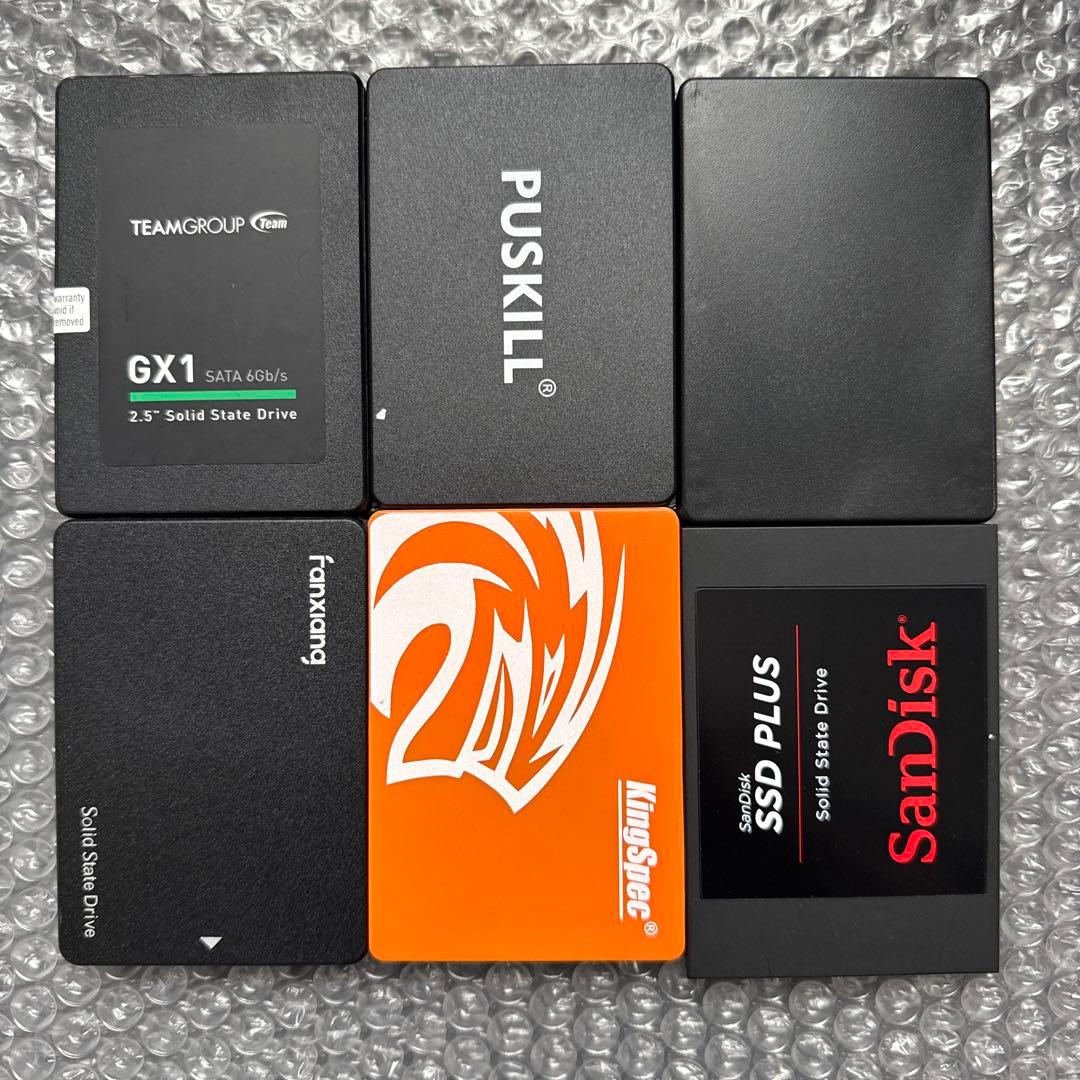SSD 2.5インチ 6個セット！