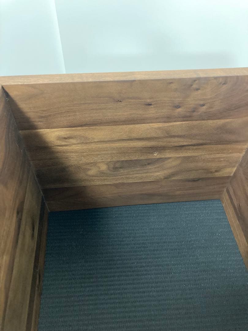 ウォールナット無垢　オイル　シェルフ　コンパクト　本棚　サイドテーブル