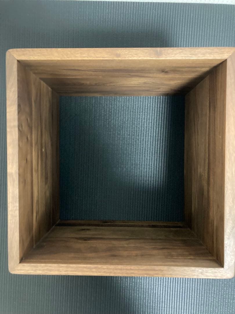 ウォールナット無垢　オイル　シェルフ　コンパクト　本棚　サイドテーブル