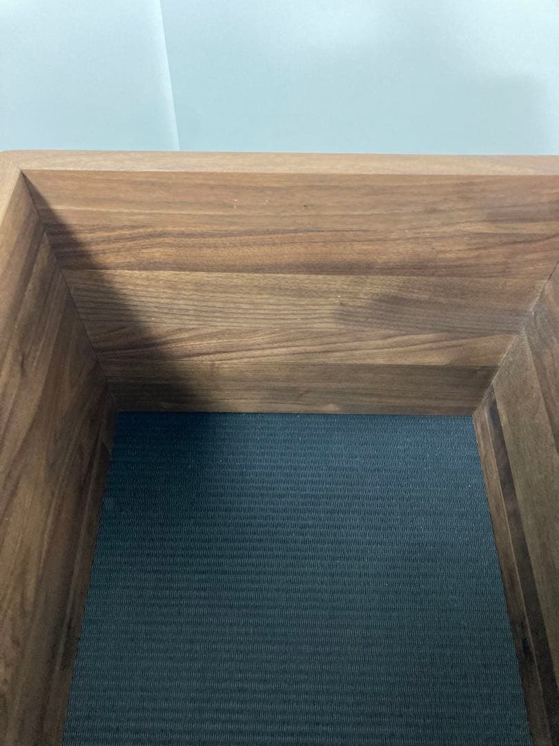 ウォールナット無垢　オイル　シェルフ　コンパクト　本棚　サイドテーブル