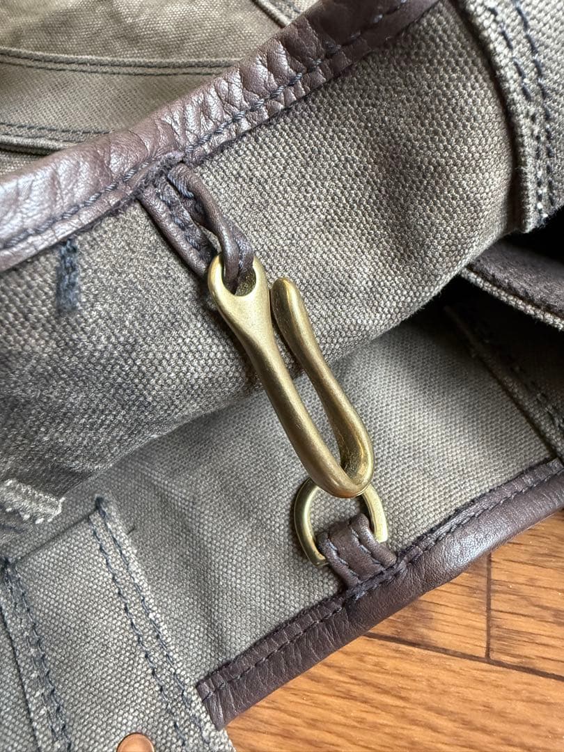 NICENESS P.I.LEDZ 柿渋染めトートバッグ ショルダーバッグ