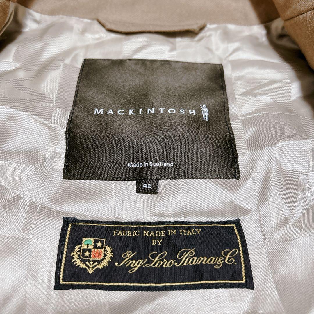 美品✨Macintosh London ロロピアーナ　　ダブルトレンチコート
