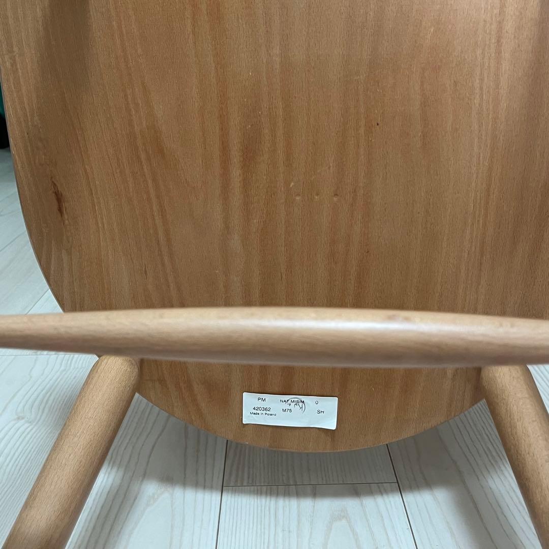 unico ウニコ KOTONA コトナ 椅子 チェア 1脚 ナチュラル