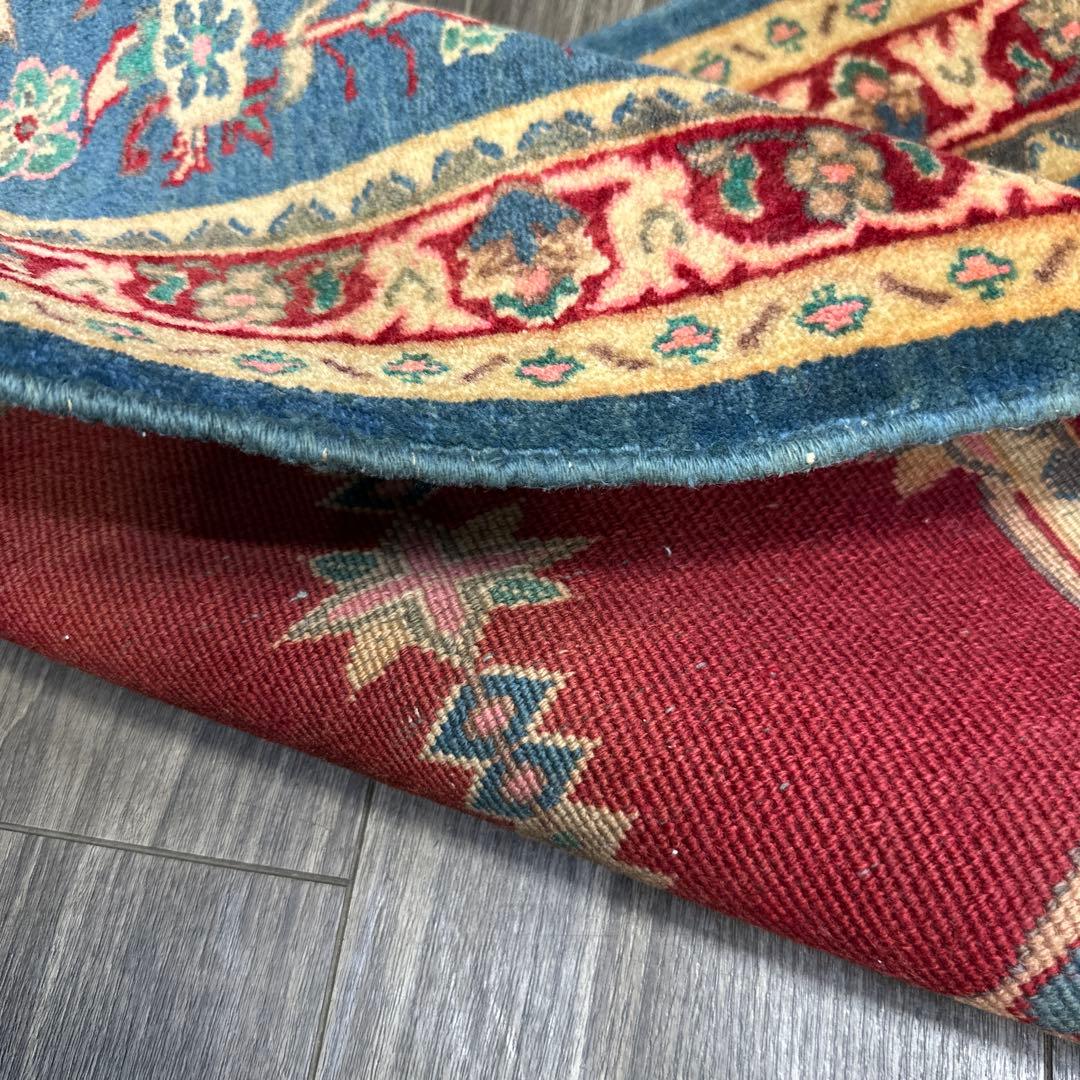 104cmx60ペルシャ絨毯年代織り物シリザーン手織り絨毯スパーヴィンテージラグ