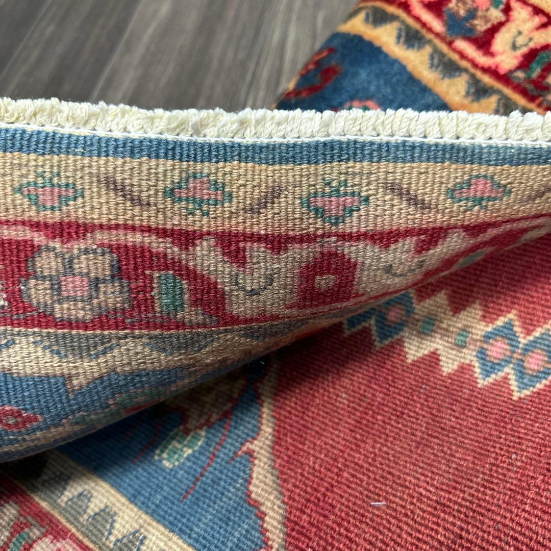 104cmx60ペルシャ絨毯年代織り物シリザーン手織り絨毯スパーヴィンテージラグ