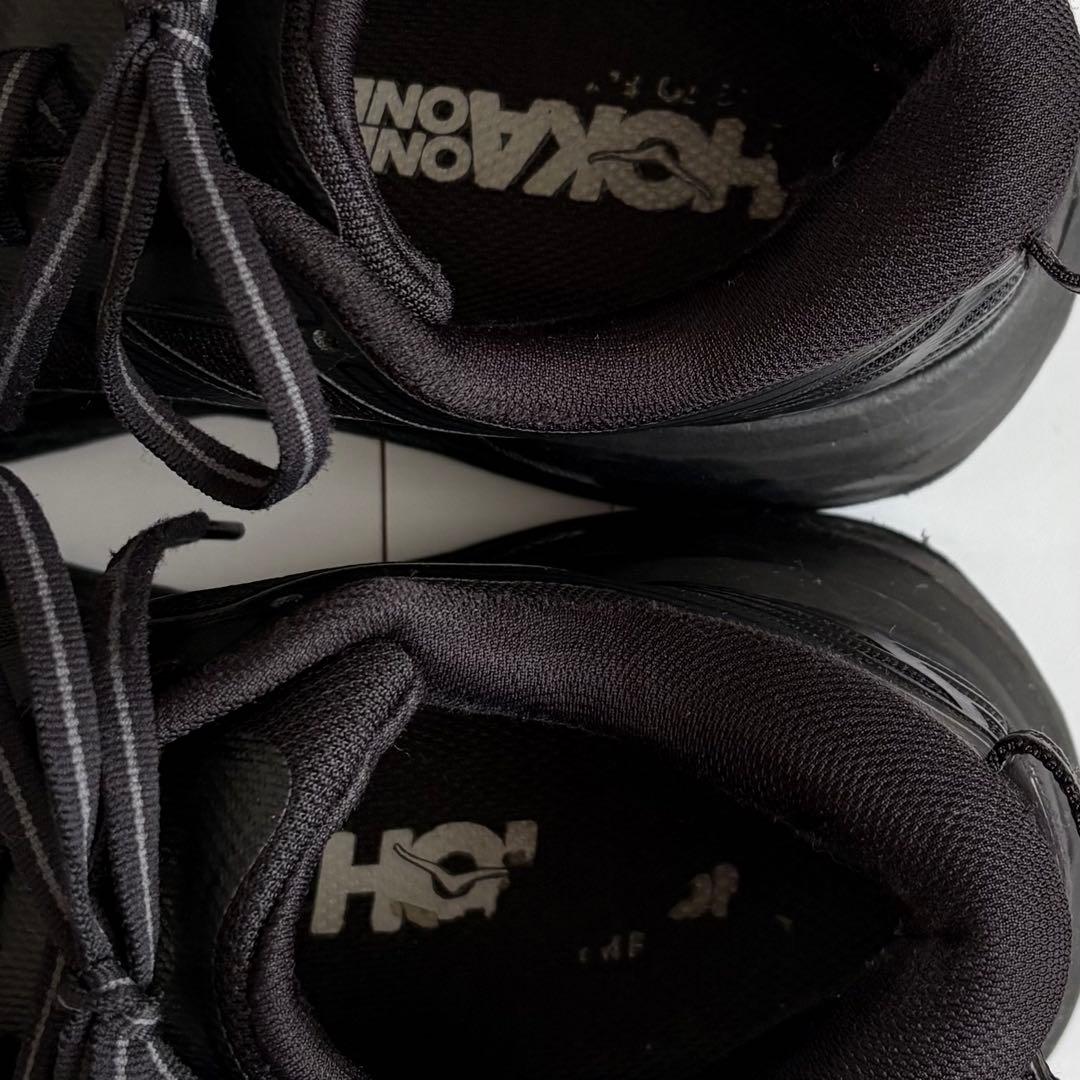 HOKA ONEONE ホカオネオネ BONDI 7 ブラック 24.0 厚底
