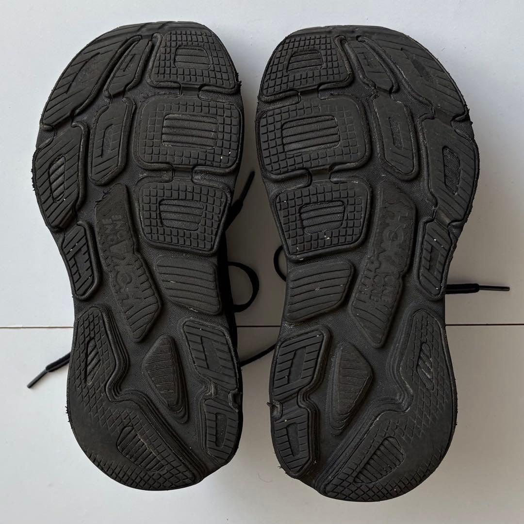 HOKA ONEONE ホカオネオネ BONDI 7 ブラック 24.0 厚底