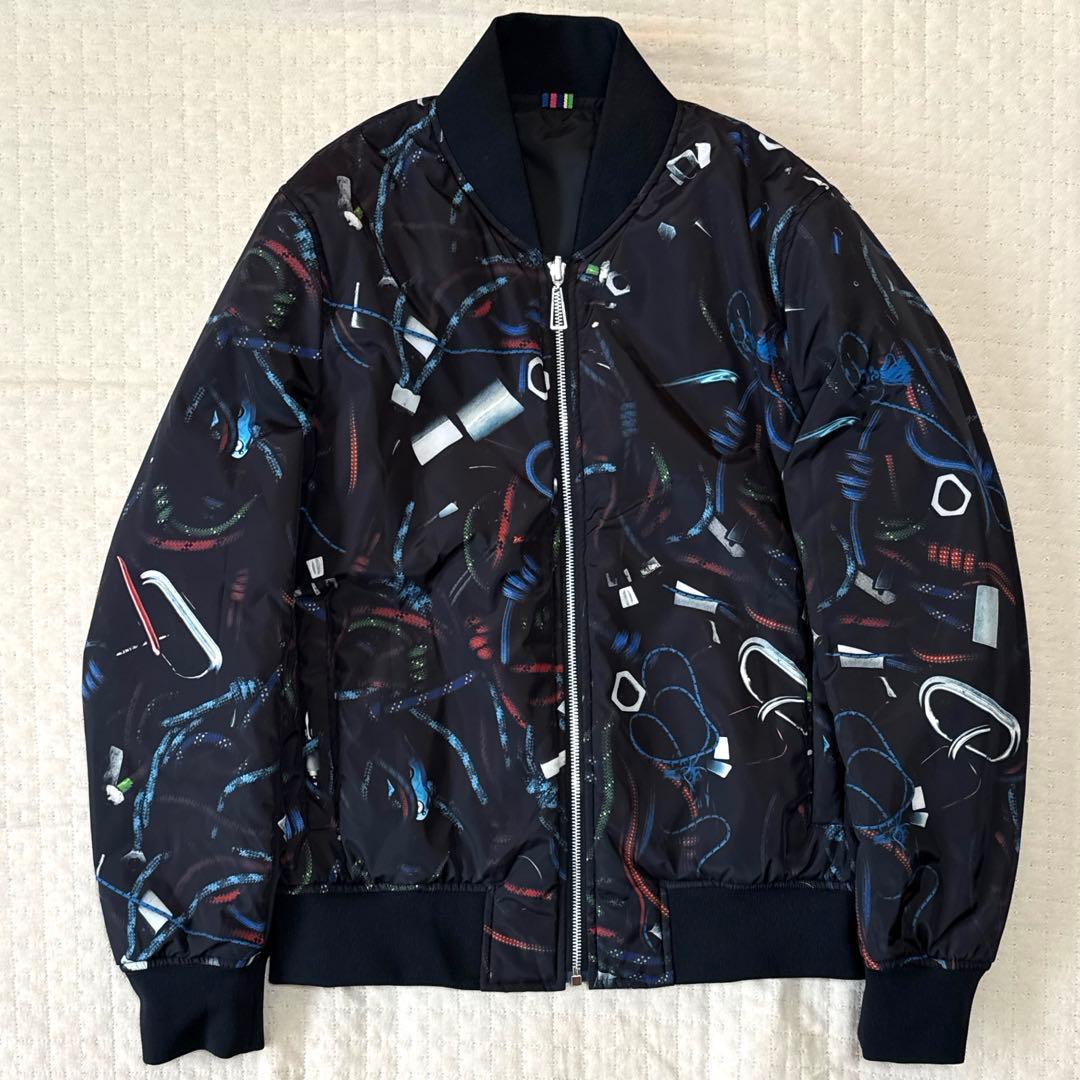 【美品】ポールスミス リバーシブル ジャケット 総柄