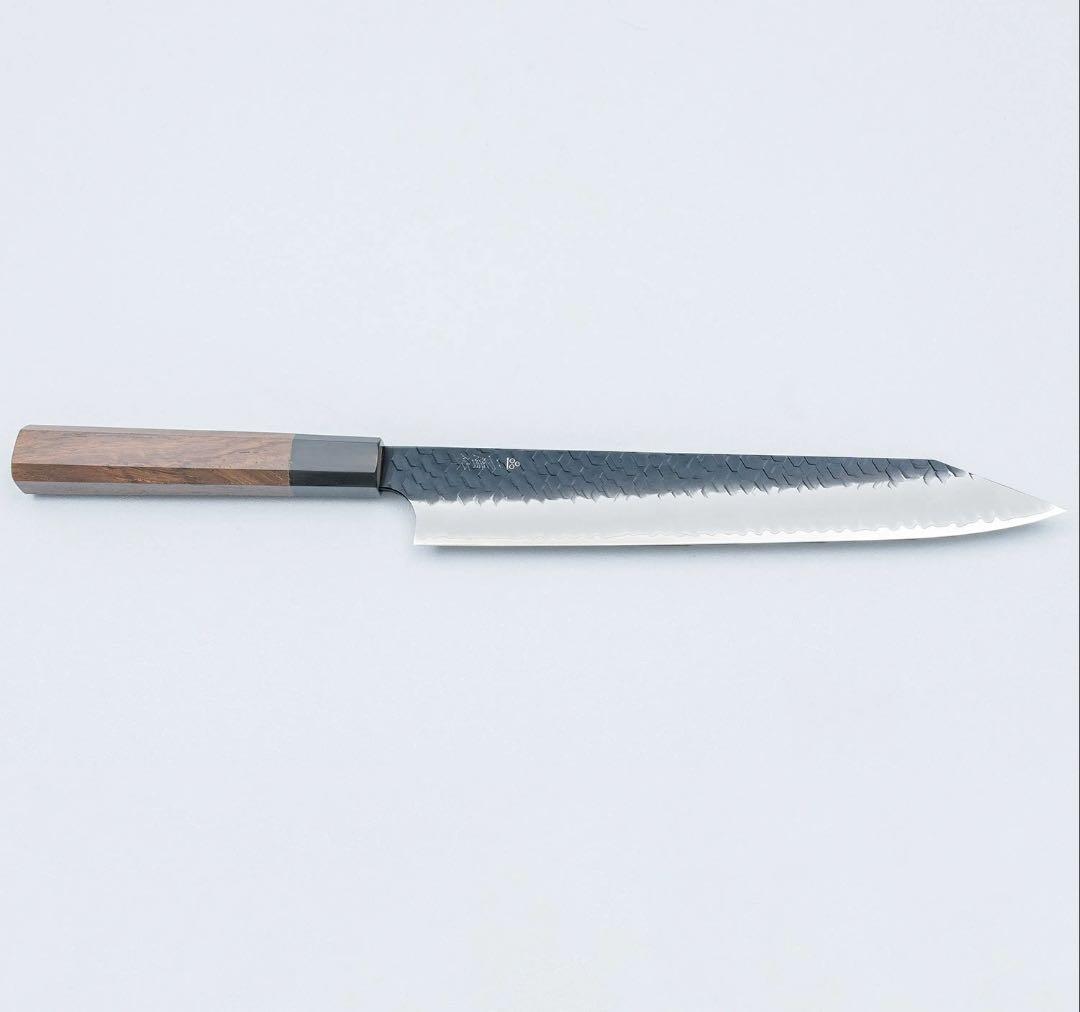 二唐刃物 黒打ち　切付け筋引き　255ミリ