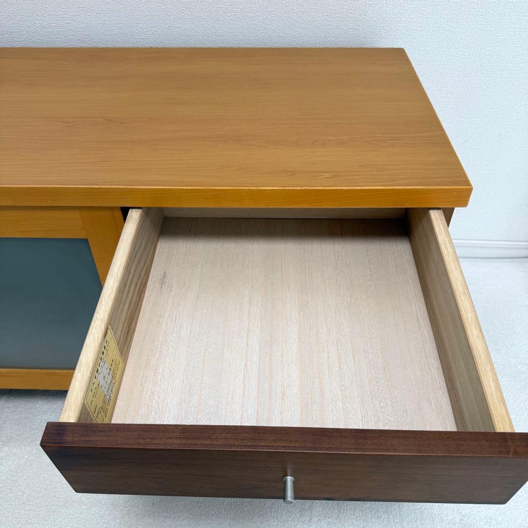 マルヨシ民芸家具　カプリ テレビボード　ローボード 天然木 北欧　幅117
