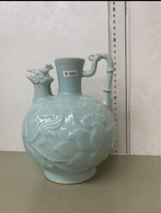 中国青磁壷　骨董　唐物　古美術　コレクション　日本骨董？！　江戸　青磁