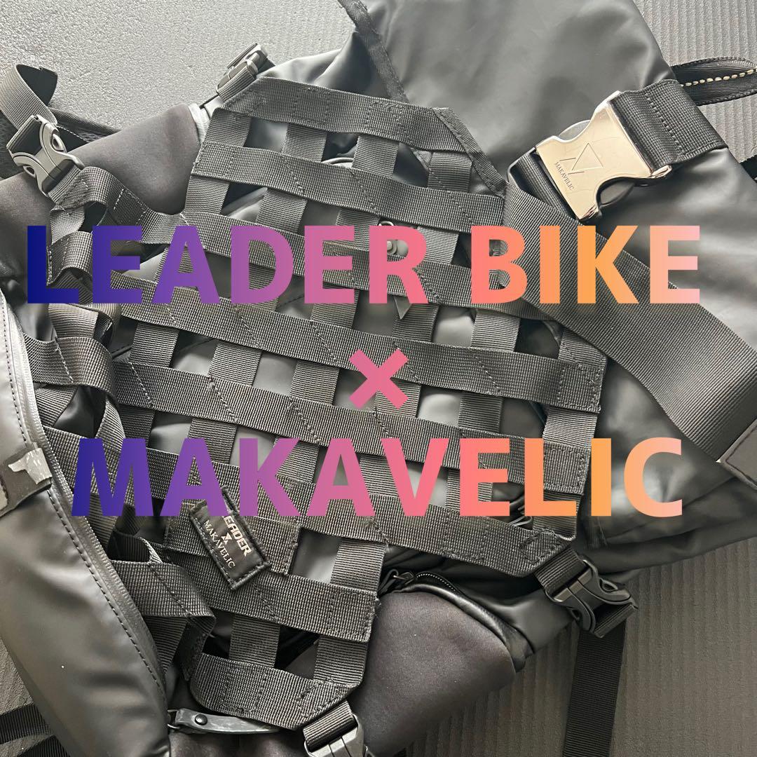 LEADER BIKE x MAKAVELIC メッセンジャーバッグ
