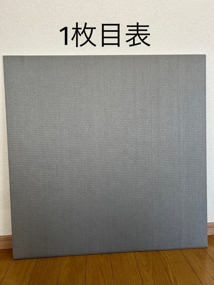売切※2枚セット (1枚目確認用)フロア畳 セキスイ 美草 MIGUSA グレー
