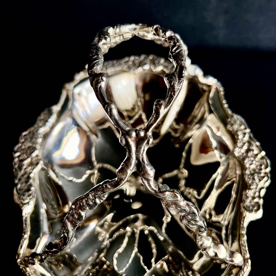 ★新品未使用★ Sheffield シルバープレート　菓子入れ