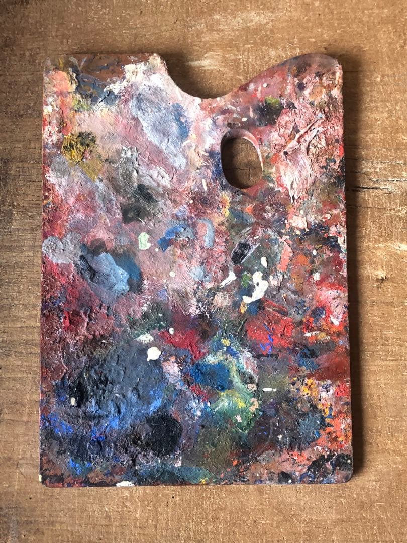 ビンテージパレット　ブロカント　花台　壁飾り　多分ヨーロッパのもの