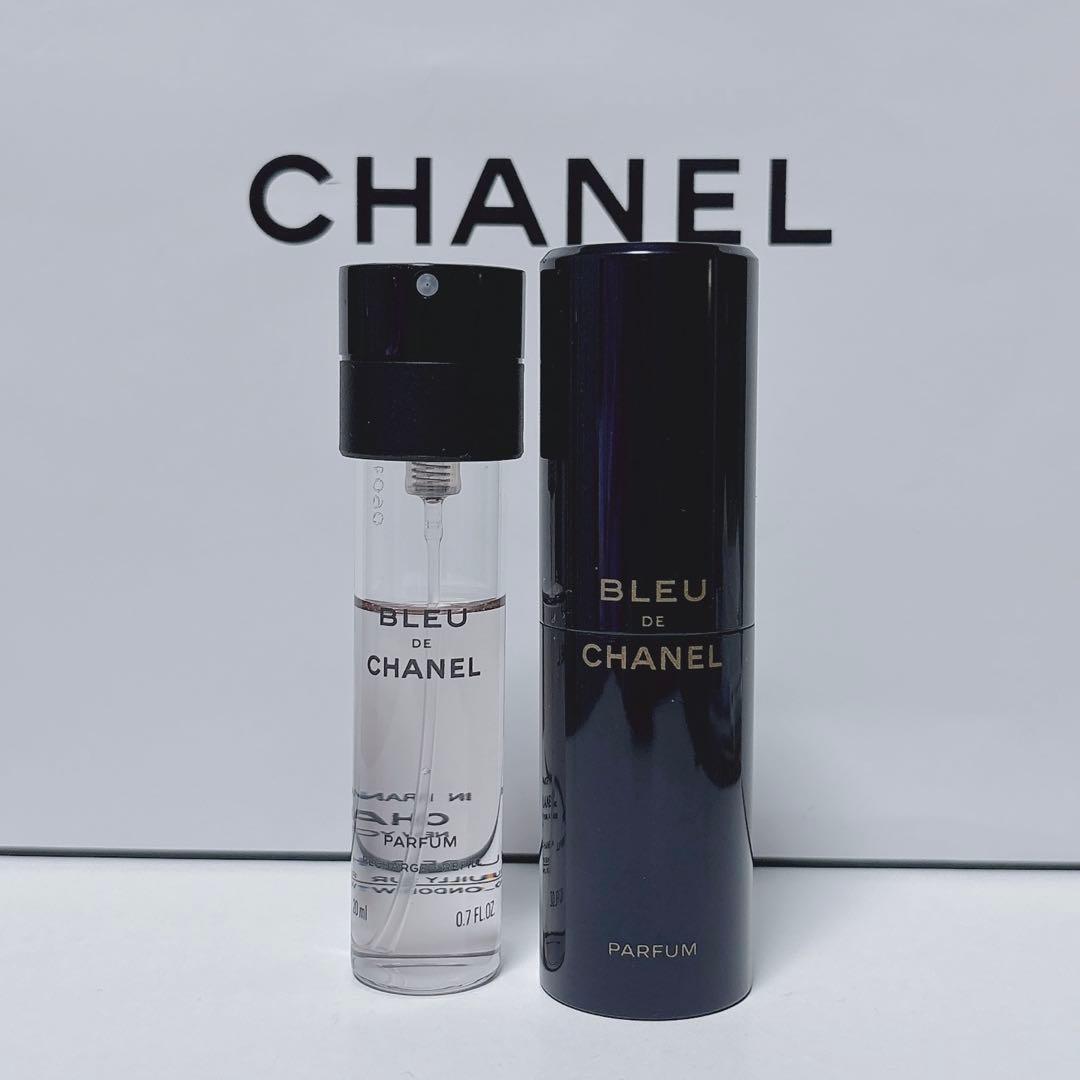 【シャネル】⭐️最新 ブルードシャネルパルファム トラベルスプレイ 本体&レフィル