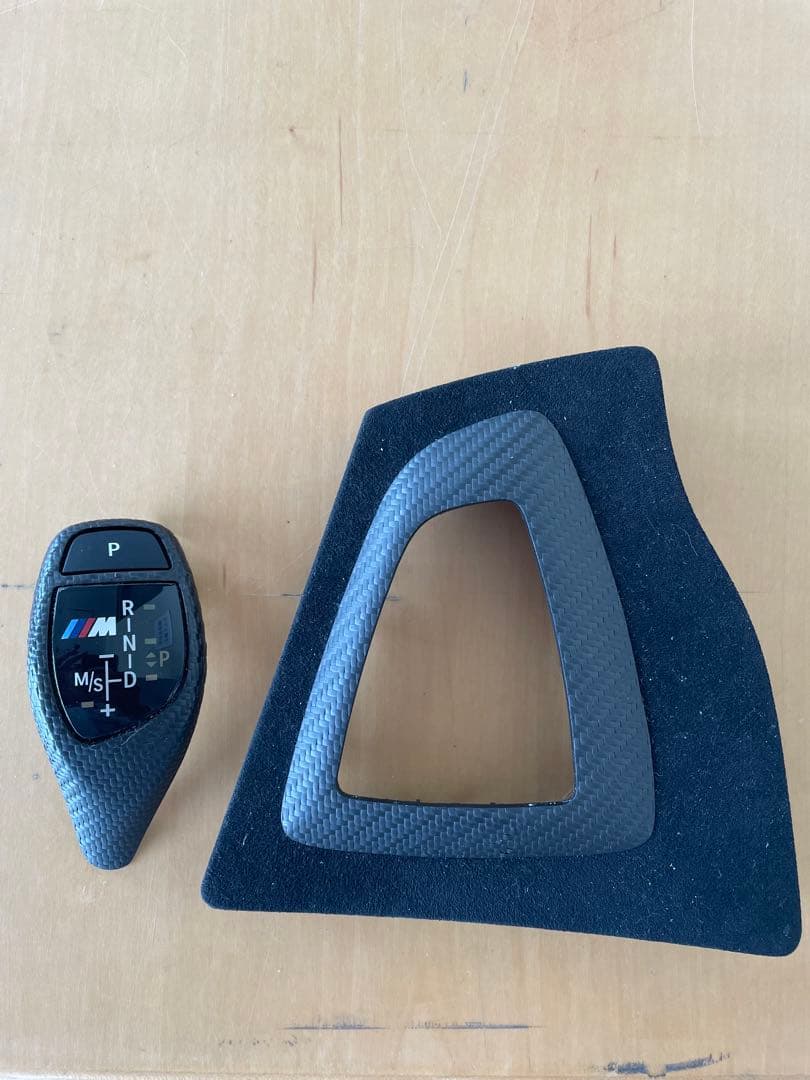 Mパフォーマンスカーボンセレクターレバーグリップカバー&コンソールフィニッシャー