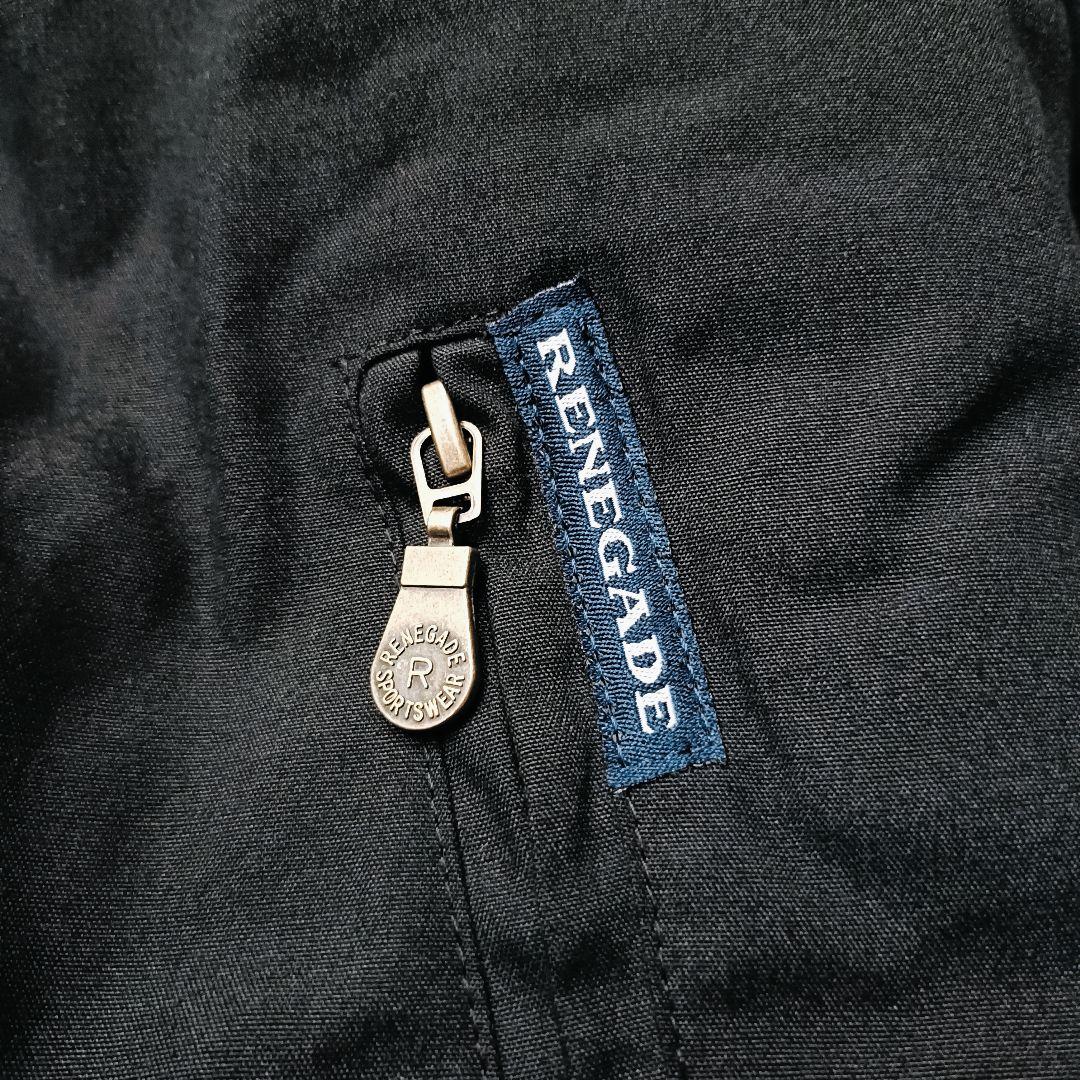 【美品】RENEGADE SPORTS ダービージャケット ブラック XL