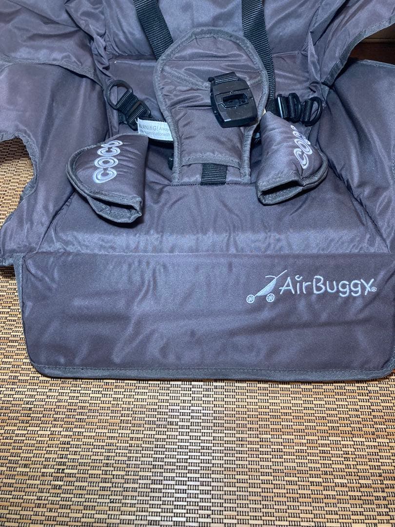 【極美品】エアバギー　ココブレーキ　エスプレッソ　着せ替えシート