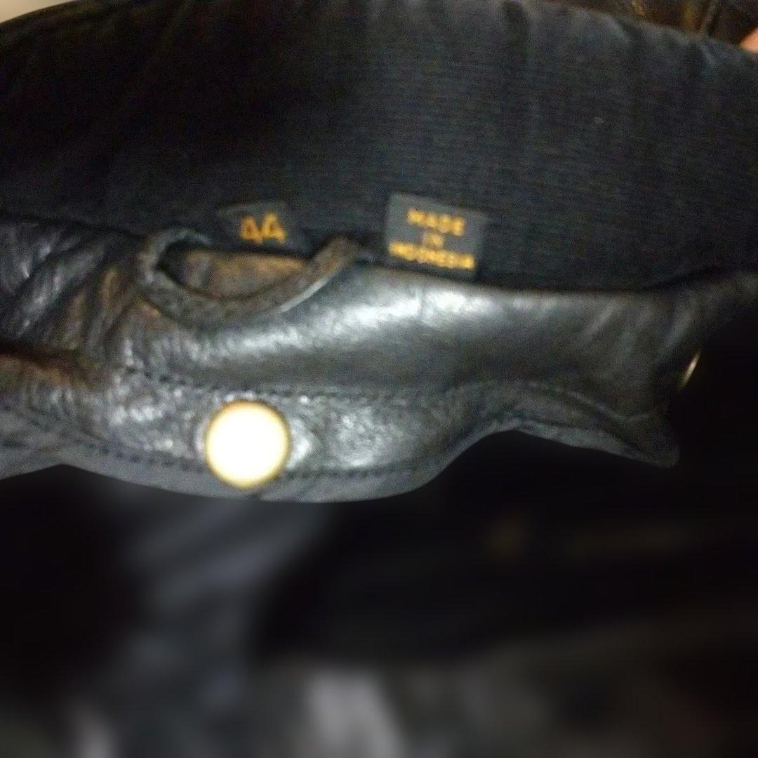 FIRSTGEAR 黒 レザーシングルライダースジャケット