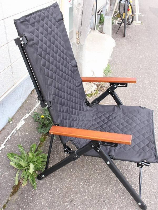 アルペン アウトドアーズ ハイバックチェア ブラック