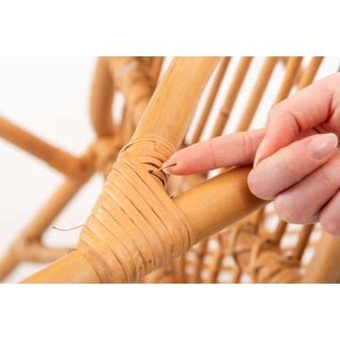 【メーカー直送】東谷 NS-537BR ネストサークルチェア　　 ブラウン