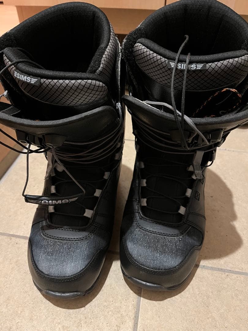 SIMS スノーボードブーツ US 9.5 ブラック