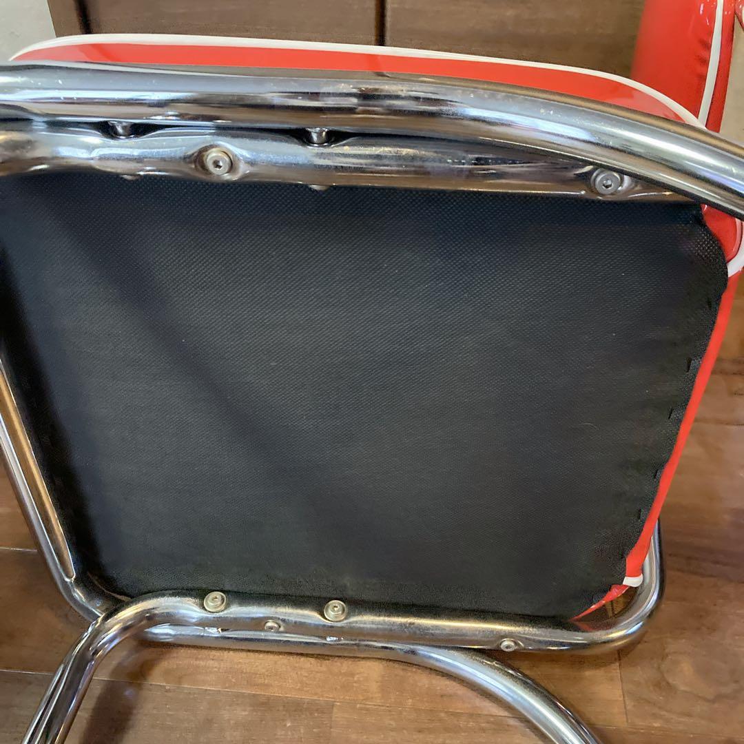 美品✨️ ①アメリカンダイナー ヴィンテージ調 チェア ２脚セット 送料無料