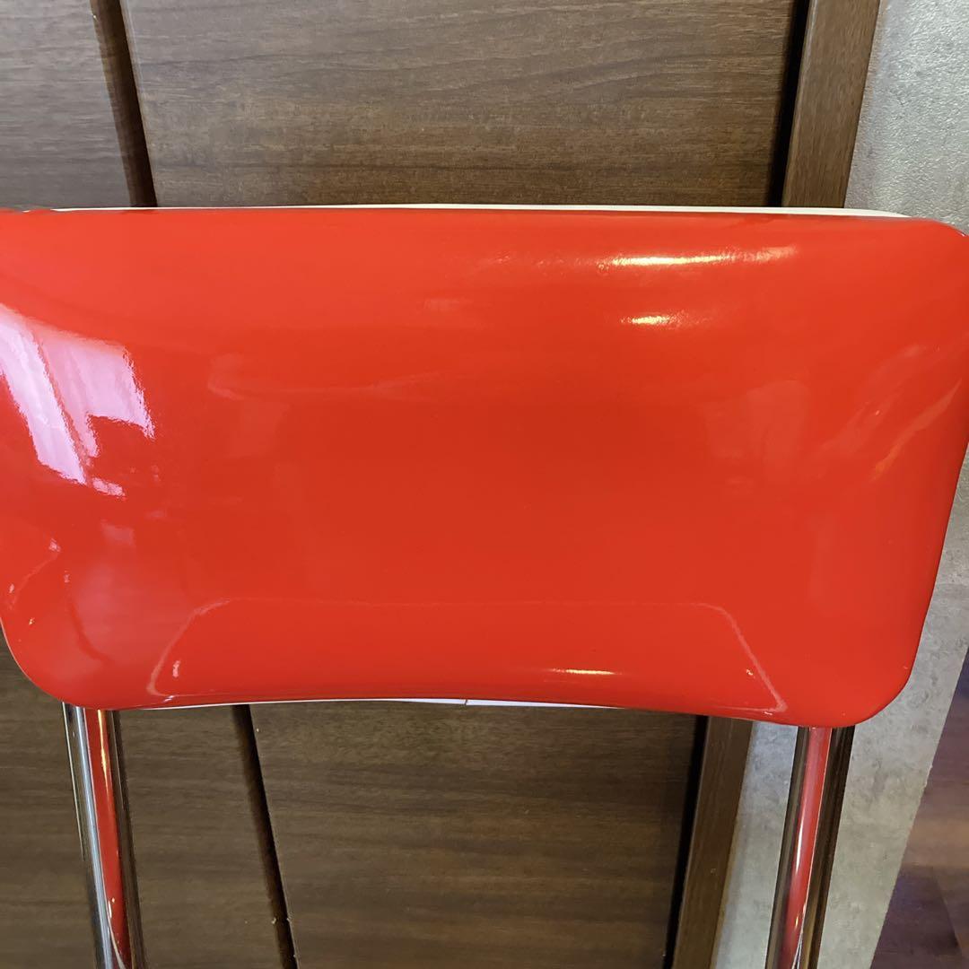 美品✨️ ①アメリカンダイナー ヴィンテージ調 チェア ２脚セット 送料無料