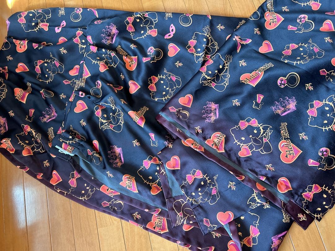 レア ハローキティ カーテン 小悪魔 平成