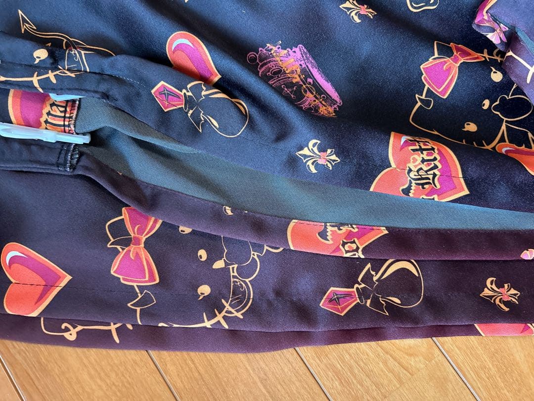 レア ハローキティ カーテン 小悪魔 平成