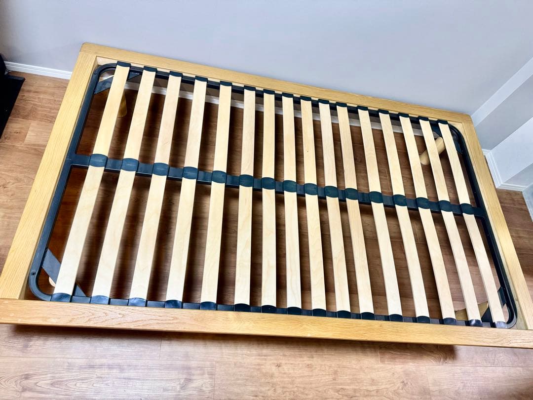 無印良品　木製セミダブルベッドフレーム