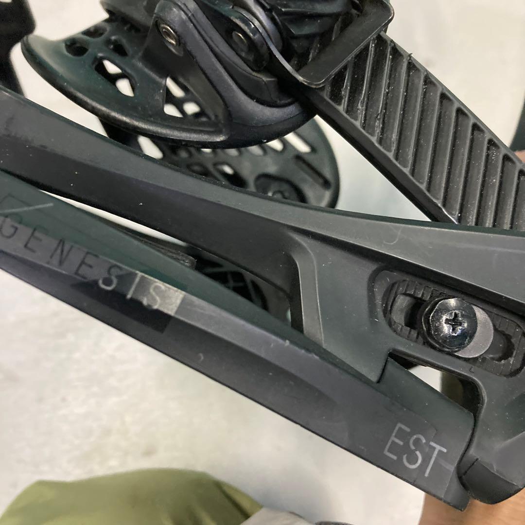 バートン　ジェネシス　ブラック スノーボード ビンディング